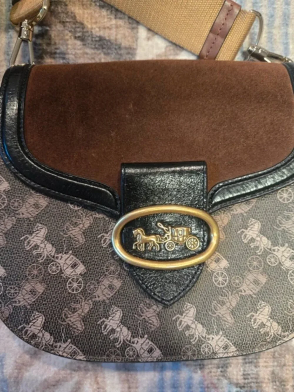 Coach Kat Saddle Bag